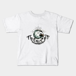 Fly High Eagles Fly Kids T-Shirt